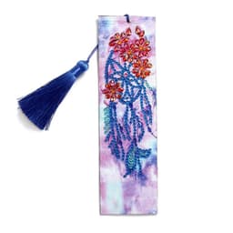 image-Cross-border New 5d Bookmark Diamond Painting Diy Bookmark With Pendant