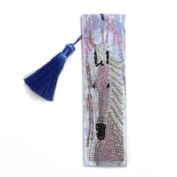 image-Cross-border New 5d Bookmark Diamond Painting Diy Bookmark With Pendant