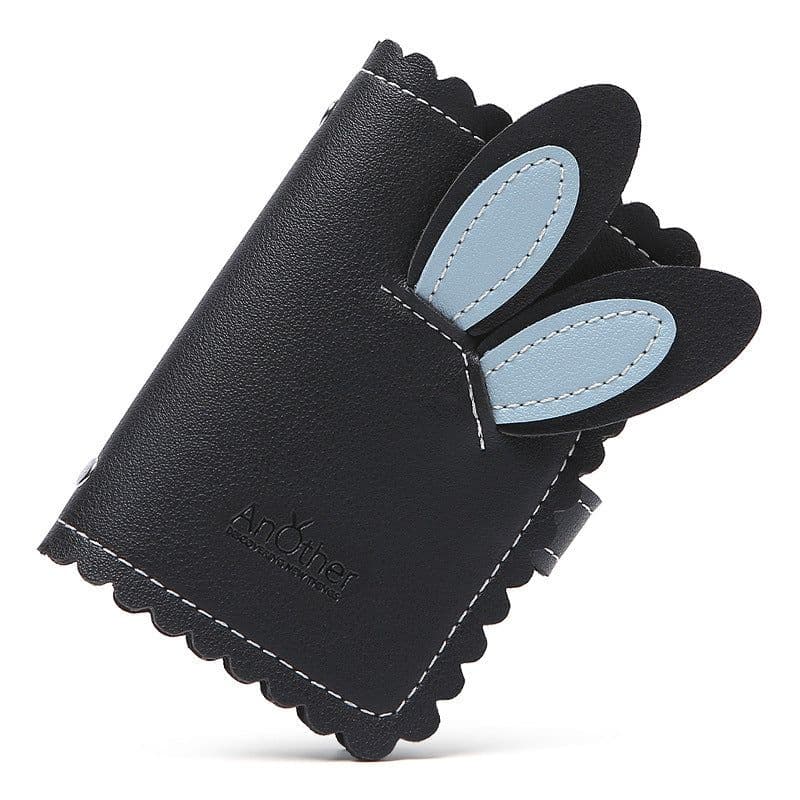 image-Anti-degaussing Card Holder Compact Card Holder Wallet All-in-one Bag For Women
