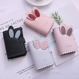 image-Anti-degaussing Card Holder Compact Card Holder Wallet All-in-one Bag For Women