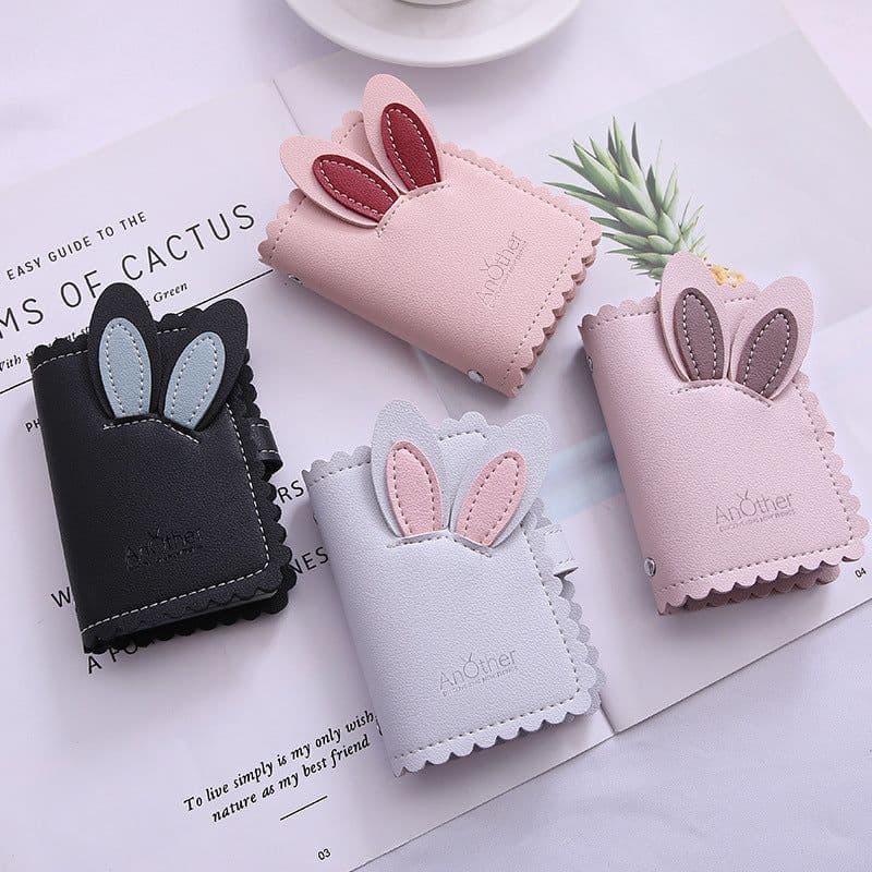 image-Anti-degaussing Card Holder Compact Card Holder Wallet All-in-one Bag For Women
