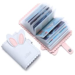 image-Anti-degaussing Card Holder Compact Card Holder Wallet All-in-one Bag For Women