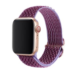 image-Braided Nylon Strap 44 Mm 42 Mm 40 Mm 38 Mm, Adjustable Elastic Wrist Strap