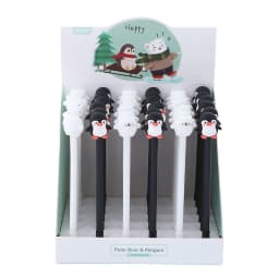 image-Korean Cartoon Penguin Silicone Gel Pen