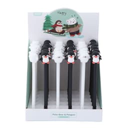 image-Korean Cartoon Penguin Silicone Gel Pen