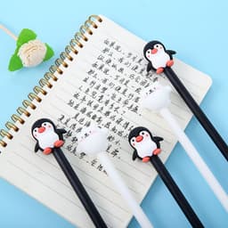 image-Korean Cartoon Penguin Silicone Gel Pen