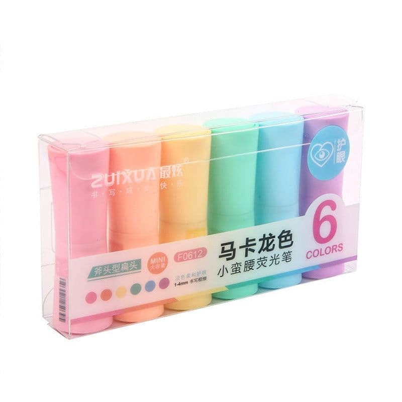 image-Macaron Color Cute Large-capacity Marker Painting Pen