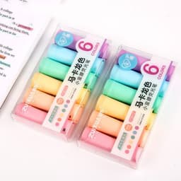 image-Macaron Color Cute Large-capacity Marker Painting Pen