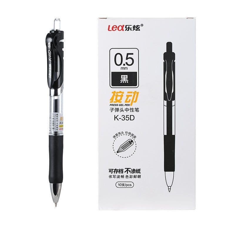 image-Large-capacity Business Students Sign And Press Gel Pen