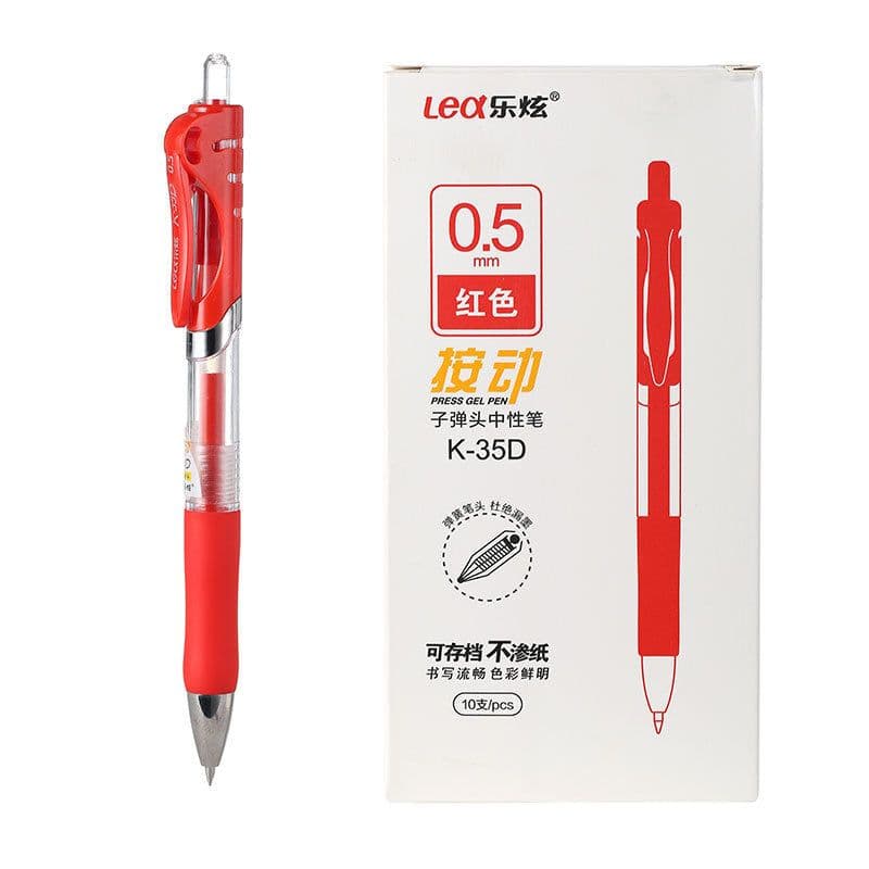 image-Large-capacity Business Students Sign And Press Gel Pen