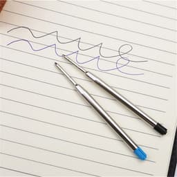 image-Pocket Signature Pen Free Full Metal Black Portable Rollerball Pen