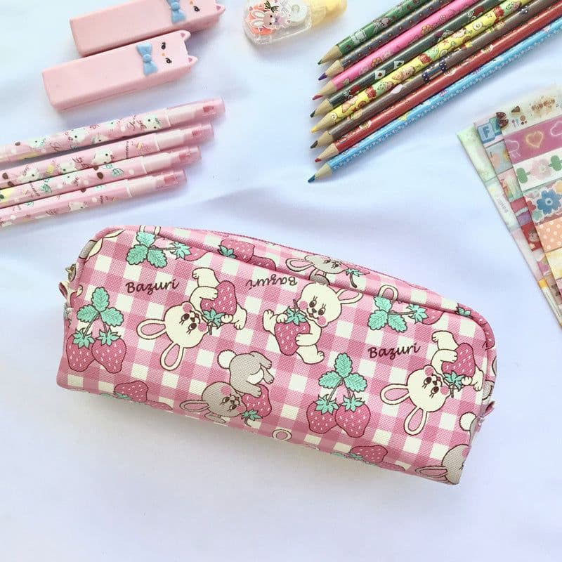 image-Printed Pencil Case Large Capacity Stationery Box For Elementary, Middle And High School Students