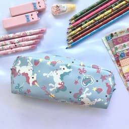 image-Printed Pencil Case Large Capacity Stationery Box For Elementary, Middle And High School Students