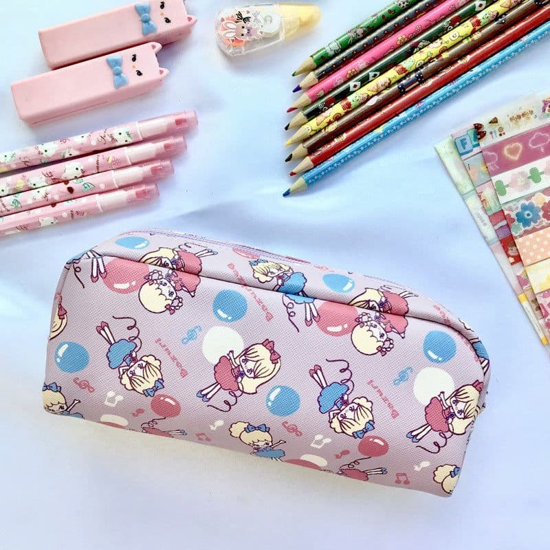 image-Printed Pencil Case Large Capacity Stationery Box For Elementary, Middle And High School Students