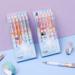 image-Yimu Lin Lisa's Secret Constellation Press Gel Pen-2 Cute Cartoons