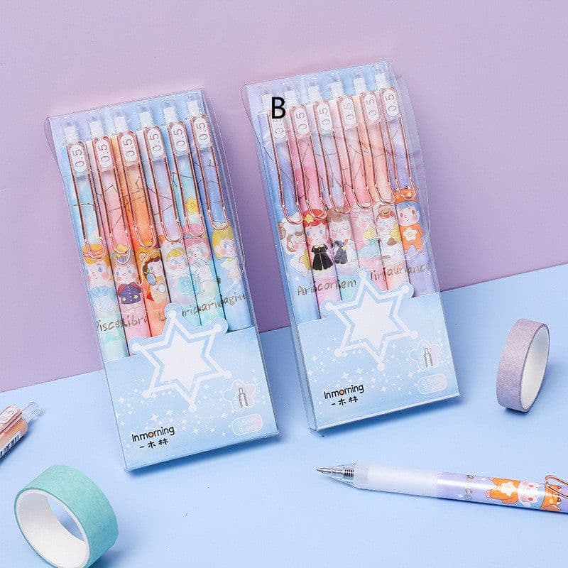 image-Yimu Lin Lisa's Secret Constellation Press Gel Pen-2 Cute Cartoons