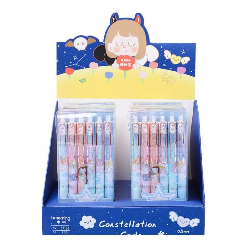 image-Yimu Lin Lisa's Secret Constellation Press Gel Pen-2 Cute Cartoons