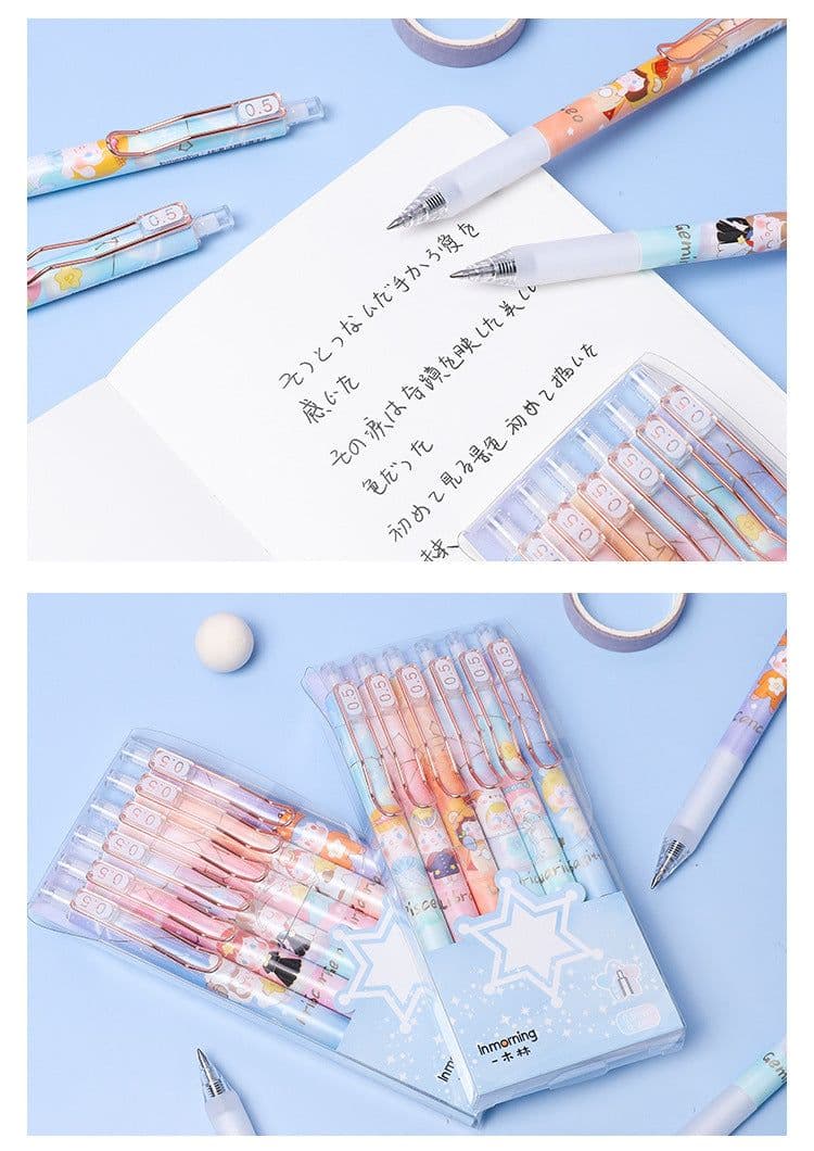 image-Yimu Lin Lisa's Secret Constellation Press Gel Pen-2 Cute Cartoons