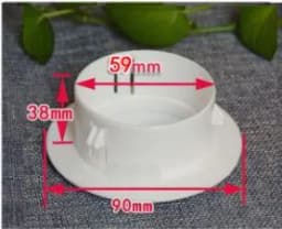 image-Air-conditioning Hole Cover Wall Hole Protection Port Blocking Cover Sealing Hole