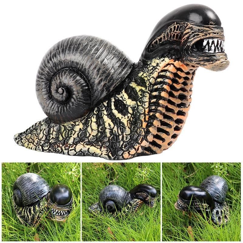 image-Snail Home Decoration Garden Design Evil Snail Resin Crafts Snail Decoration