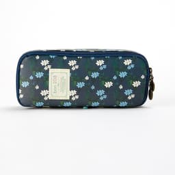 image-Pastoral Floral Simple Multifunctional Student Stationery Pen Storage Bag