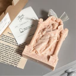 image-Ancient Greek Couple Angel Aromatherapy Gypsum Candle Chocolate Baking Cake Decorating Silicone Mold