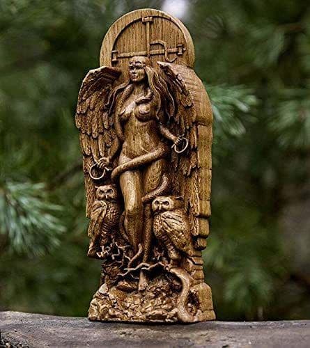 image-New Resin Greek Goddess Statue Pagan Altar Garden Sculpture