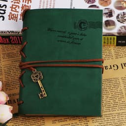 image-Creative Stationery Retro Bandage Faux Leather Handbook Diary