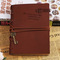 image-Creative Stationery Retro Bandage Faux Leather Handbook Diary