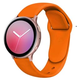 image-Suitable For Galaxy Active 2 Reverse Buckle Silicone Strap 20 22mm Sports Inner Buckle Strap