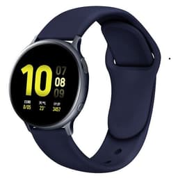 image-Suitable For Galaxy Active 2 Reverse Buckle Silicone Strap 20 22mm Sports Inner Buckle Strap