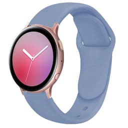 image-Suitable For Galaxy Active 2 Reverse Buckle Silicone Strap 20 22mm Sports Inner Buckle Strap