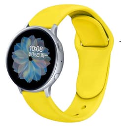 image-Suitable For Galaxy Active 2 Reverse Buckle Silicone Strap 20 22mm Sports Inner Buckle Strap