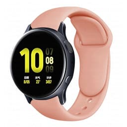 image-Suitable For Galaxy Active 2 Reverse Buckle Silicone Strap 20 22mm Sports Inner Buckle Strap