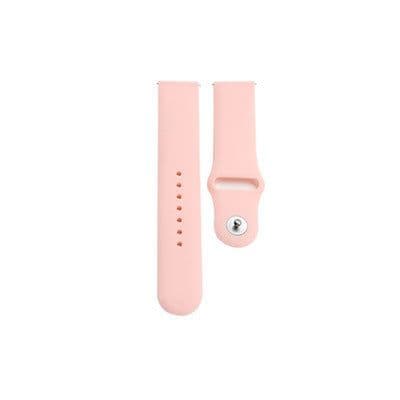 image-Suitable For Galaxy Active 2 Reverse Buckle Silicone Strap 20 22mm Sports Inner Buckle Strap
