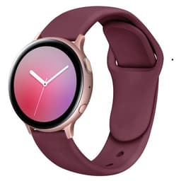 image-Suitable For Galaxy Active 2 Reverse Buckle Silicone Strap 20 22mm Sports Inner Buckle Strap