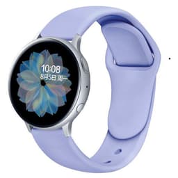 image-Suitable For Galaxy Active 2 Reverse Buckle Silicone Strap 20 22mm Sports Inner Buckle Strap