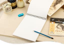 image-Sketch Paper Handpainted Sketch Watersoluble Color Lead Book Paper
