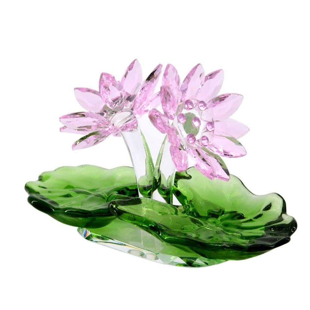 image-Mushroom Crafts Pineapple Goldfish Flower Pot Swan Butterfly Pig Crystal Ornaments