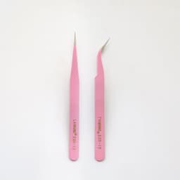 image-Stainless Steel Tweezers Macaron Colored Handbook And Paper Tape