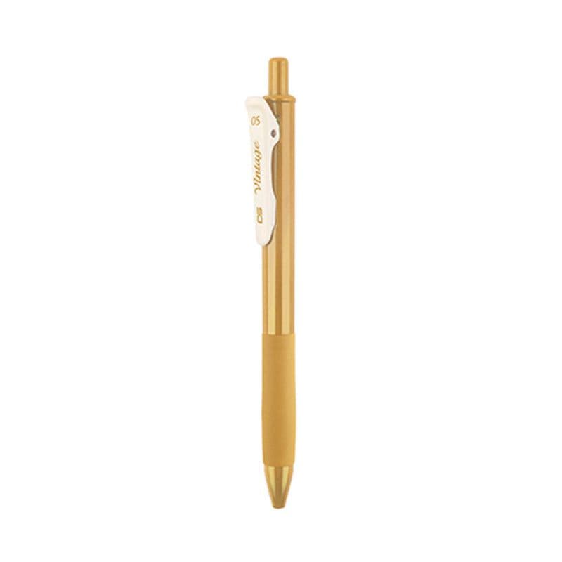 image-Retro Color Gel Pen Set Student Stationery
