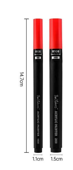 image-Rubens Acrylic Marker Anime Highlight Complementary Color