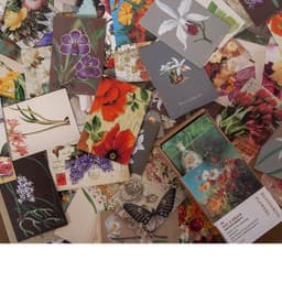 image-100 Pieces Of Retro Small Book Double-sided Notes Mini Card Account