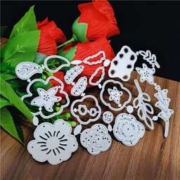 image-Flower Metal Carbon Steel Knife Mold Paper Cutting