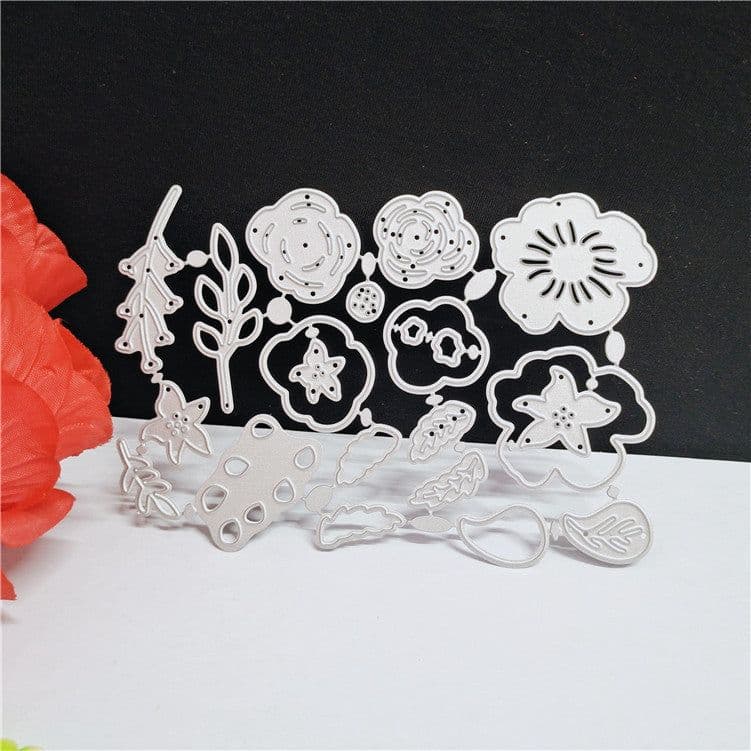 image-Flower Metal Carbon Steel Knife Mold Paper Cutting