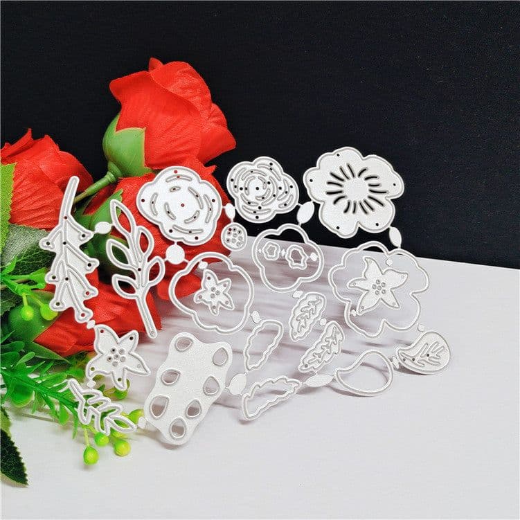 image-Flower Metal Carbon Steel Knife Mold Paper Cutting
