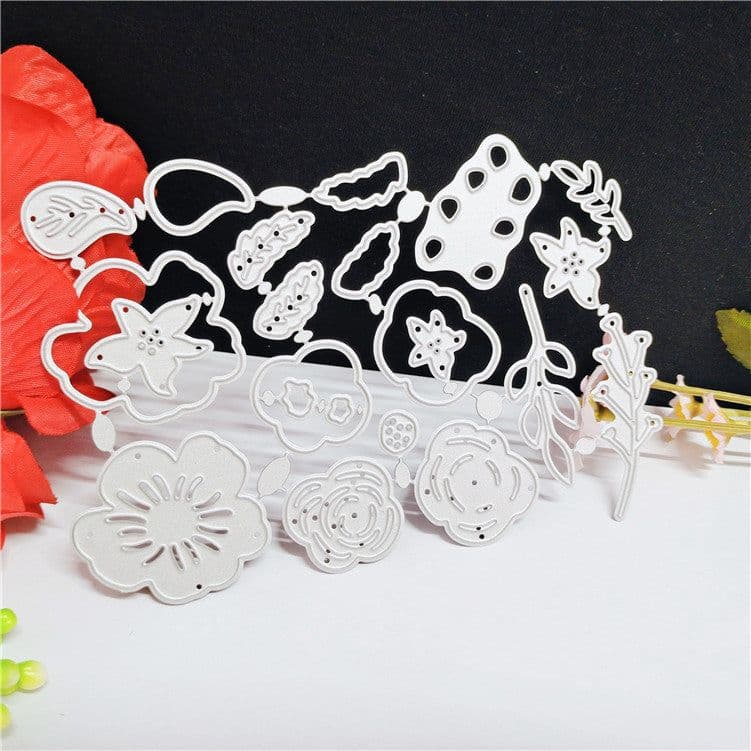 image-Flower Metal Carbon Steel Knife Mold Paper Cutting