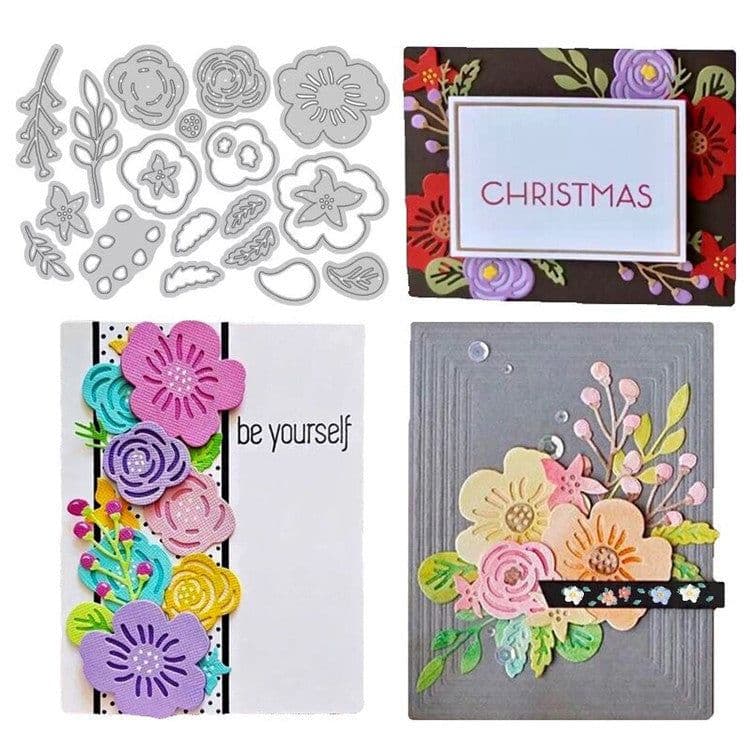 image-Flower Metal Carbon Steel Knife Mold Paper Cutting