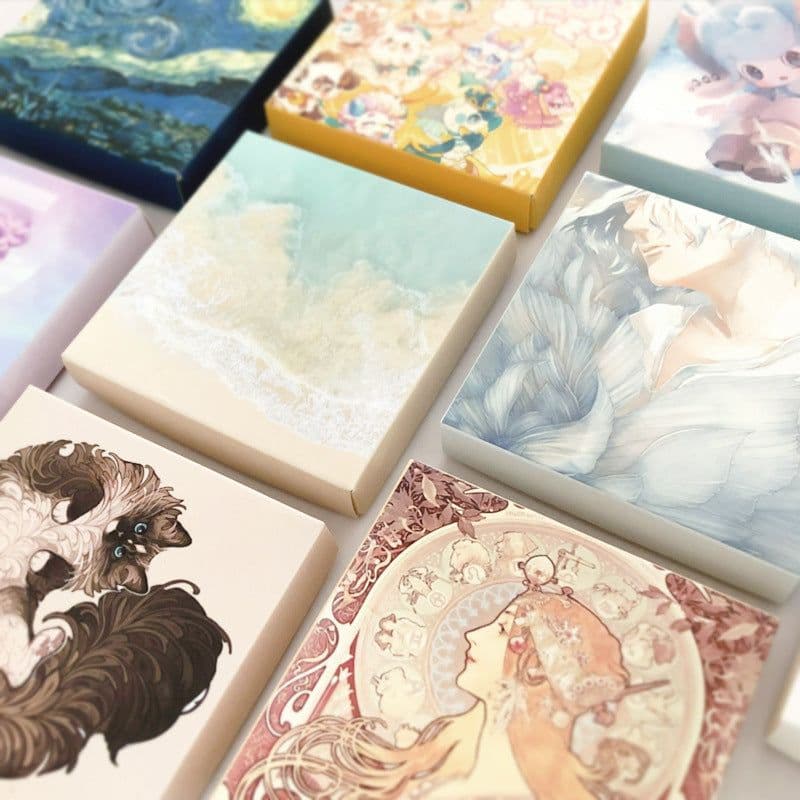 image-200 Pc Box Set Washi Paper Stickers Stationery Diary Decoration