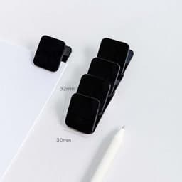 image-Simple Square Japanese Cute Plastic Photo Note Holder